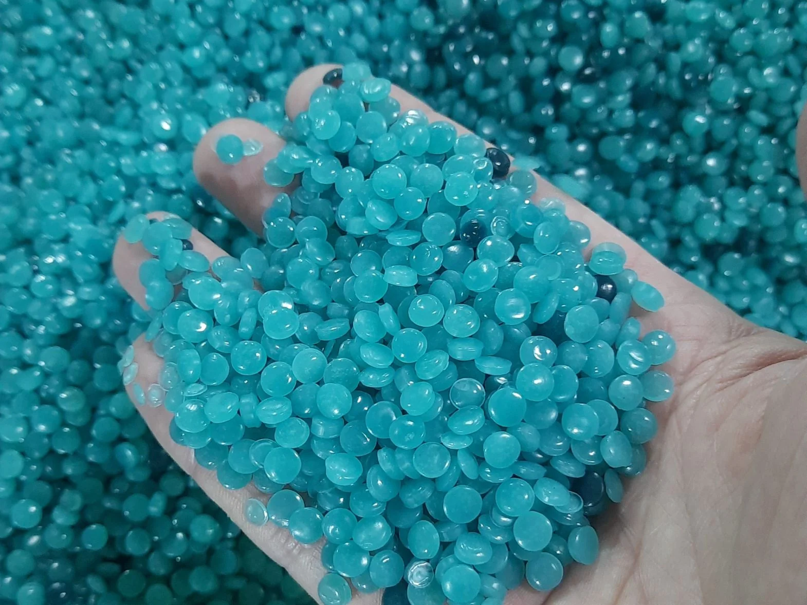 Ocean Green bubble wrap